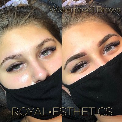 Waterproof Brows - Eyebrow Tattoo/Ombré Brows/Powder Brows… call it whatever you want but these brows are absolutely waterproof. The old microblading technique has been outdated and replaced with a handheld permanent makeup machine. The pros of this new technique is longer lasting brows, good for all skin types, less pain, and less bleeding. In this 2 hour service, you are numbed with topical cream, you approve the shape/color of your new brows and lastly your brows will be tattooed on so that you can wake up every morning with your brows ready for the day. Waterproof Brows - Eyebrow Tattoo/Ombré Brows/Powder Brows… call it whatever you want but these brows are absolutely waterproof. The old microblading technique has been outdated and replaced with a handheld permanent makeup machine. The pros of this new technique is longer lasting brows, good for all skin types, less pain, and less bleeding. In this 2 hour service, you are numbed with topical cream, you approve the shape/color of your new brows and lastly your brows will be tattooed on so that you can wake up every morning with your brows ready for the day.