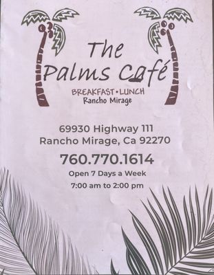The Palms Café by null