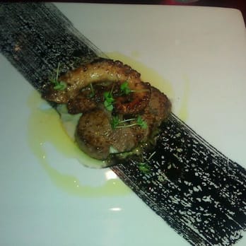Sushi Pop - Mirim braised octopus with lemon confit on top of a prime filet.. - Sushi Bars Near Me - Oviedo, Florida Sushi Pop - Mirim braised octopus with lemon confit on top of a prime filet.. - Sushi Bars Near Me - Oviedo, Florida