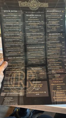 Menu photo 2 The Roaring Rolls Canmore, AB Menu photo 2 The Roaring Rolls Canmore, AB