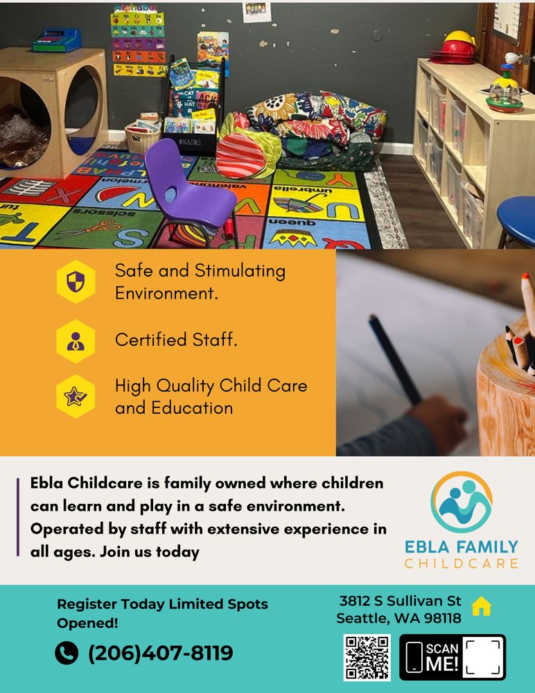 Ebla Family Child Care - childcare center in Seattle, WA