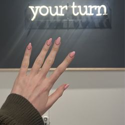 Lavish Nail Bar Buckhead - I'm modeling the nails I had done. These include tips, not my natural nail!