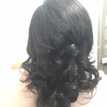 Radically Curly - Silk press on natural hair done by Briahna. Lots of volume, very lightweight. - Hair Salons Near Me - Henderson, Nevada Radically Curly - Silk press on natural hair done by Briahna. Lots of volume, very lightweight. - Hair Salons Near Me - Henderson, Nevada