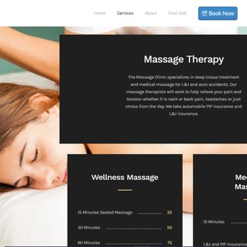 NVUS Websites - The Massage Clinic Website Build - Web Design Near Me - Everett, Washington NVUS Websites - The Massage Clinic Website Build - Web Design Near Me - Everett, Washington