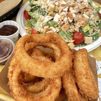 Padaro Beach Grill - Bomb-delicious onion rings. - American Near Me - Carpinteria, California Padaro Beach Grill - Bomb-delicious onion rings. - American Near Me - Carpinteria, California