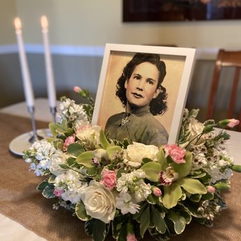 Carina Floral - The beautiful flower arrangement made for my grandmother's quarantine funeral. - Wedding Planning Near Me - Covina, California