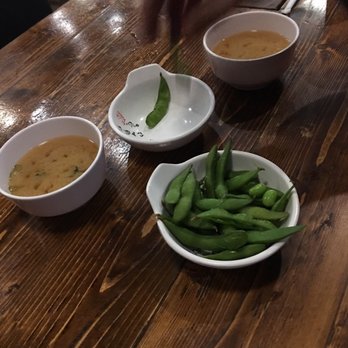 Kansai - Free edamame and miso - Sushi Bars Near Me - Concord, California
