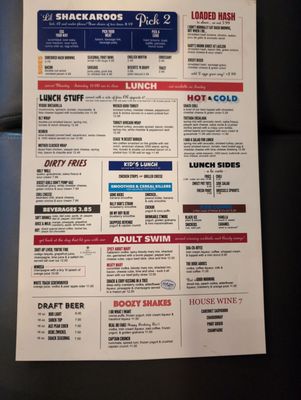 Menu photo 6 Shack Breakfast & Lunch Lee's Summit, MO