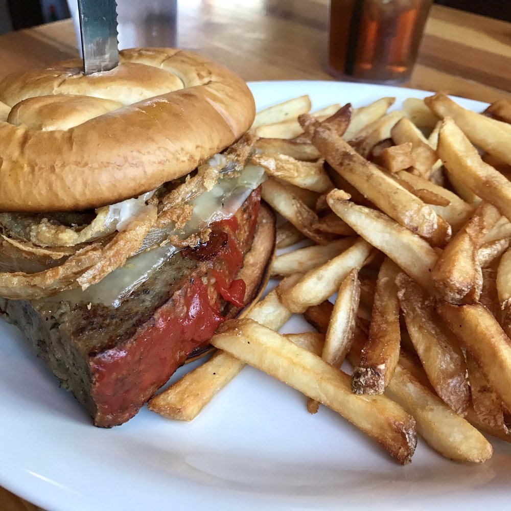 Green Leafe Cafe - Meatloaf Burger - Pubs Near Me - Williamsburg, Virginia Green Leafe Cafe - Meatloaf Burger - Pubs Near Me - Williamsburg, Virginia