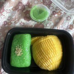 Thai Cuisine - Mango sticky rice