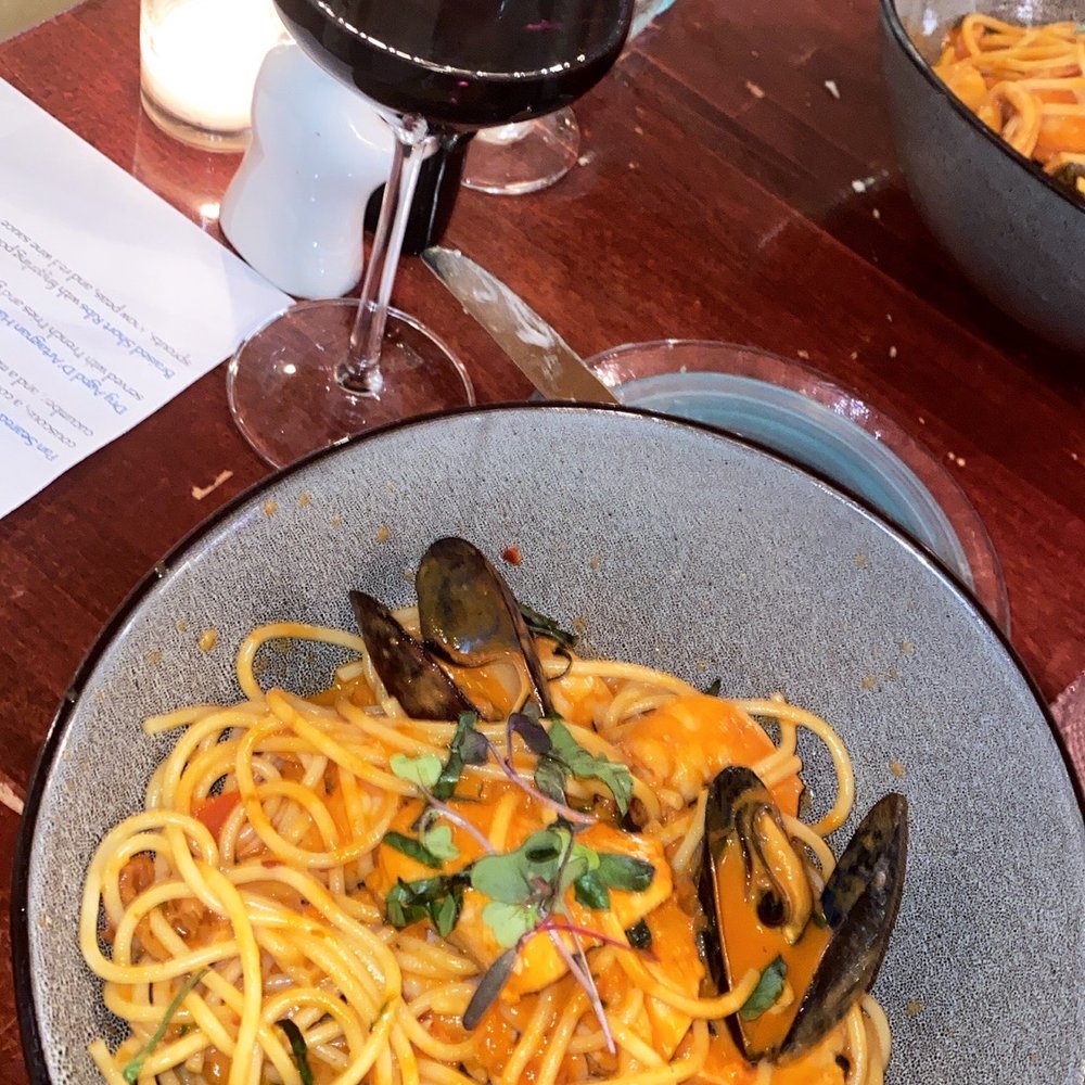 Rosemary Bistro Cafe - Seafood pasta - French Near Me - Washington, DC, District of Columbia Rosemary Bistro Cafe - Seafood pasta - French Near Me - Washington, DC, District of Columbia