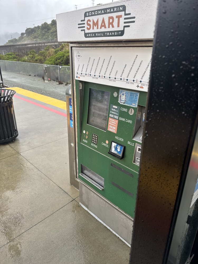 SMART Train Larkspur Station