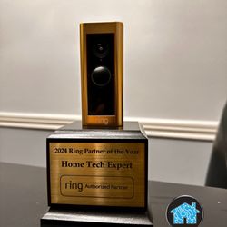 Home Tech Expert - I am very proud to receive the 2023 and again the 2024 Ring Cameras and Alarm Installer of the Year Award for my company Home Tech Expert