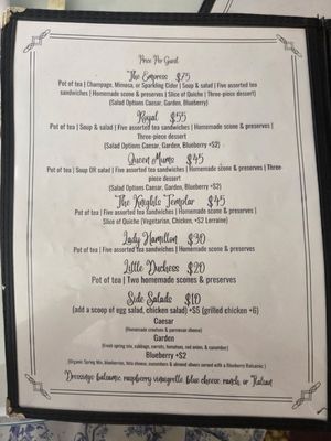 Menu photo 2 McKenna's Tea Cottage Seal Beach, CA Menu photo 2 McKenna's Tea Cottage Seal Beach, CA