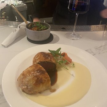 Gordon Ramsay Hell's Kitchen - Beef Wellington and Brussels sprouts - Steakhouses Near Me - Stateline, Nevada