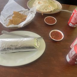 Burrito supreme de Tripa, Quesadilla supreme de tripa!