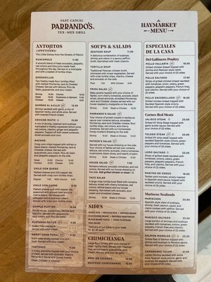 Menu photo 3 Parrando’s Tex-Mex Grill Haymarket, VA Menu photo 3 Parrando’s Tex-Mex Grill Haymarket, VA