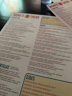 Menu photo 4 Wong's Tacos Henrico, VA Menu photo 4 Wong's Tacos Henrico, VA