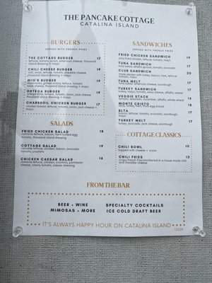 Menu photo 7 Pancake Cottage Avalon, CA Menu photo 7 Pancake Cottage Avalon, CA