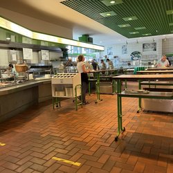 Rogacki - Deli order counter and table for standup diners