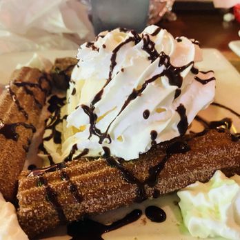 Hacienda El Patron - Stuffed churros with ice cream - Mexican Near Me - Fredericksburg, Virginia Hacienda El Patron - Stuffed churros with ice cream - Mexican Near Me - Fredericksburg, Virginia