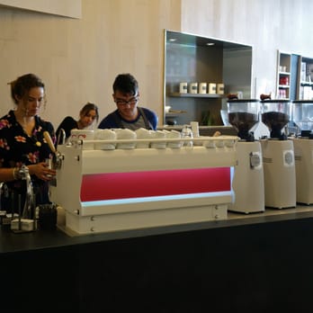 Ritual Coffee Roasters - Backlit Espresso Machines - Cool and weird at the same time. - Coffee Roasteries Near Me - San Francisco, California Ritual Coffee Roasters - Backlit Espresso Machines - Cool and weird at the same time. - Coffee Roasteries Near Me - San Francisco, California