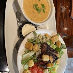 7-Pepper Sirloin Lunch Salad Shrimp & Lobster Chowder 7-Pepper Sirloin Lunch Salad Shrimp & Lobster Chowder