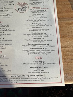 Menu photo 3 Scoma's Restaurant San Francisco, CA Menu photo 3 Scoma's Restaurant San Francisco, CA