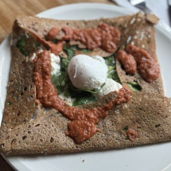 Le Billig - Spinach Tomato - Creperies Near Me - Quebec City, Quebec