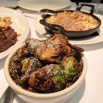 Elisa - Brussels Sprouts & Truffle Mac & Cheese - Steakhouses Near Me - Vancouver, British Columbia Elisa - Brussels Sprouts & Truffle Mac & Cheese - Steakhouses Near Me - Vancouver, British Columbia