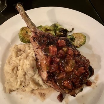 Marker 32 - Wood Grilled Pork Chop - Seafood Near Me - Jacksonville, Florida Marker 32 - Wood Grilled Pork Chop - Seafood Near Me - Jacksonville, Florida