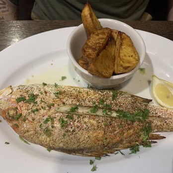 Estia's Kouzina - Roasted snapper - Mediterranean Near Me - Belmont, North Carolina Estia's Kouzina - Roasted snapper - Mediterranean Near Me - Belmont, North Carolina