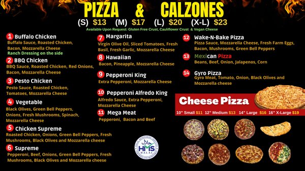 Menu photo 3 Pizza Stop Richardson, TX