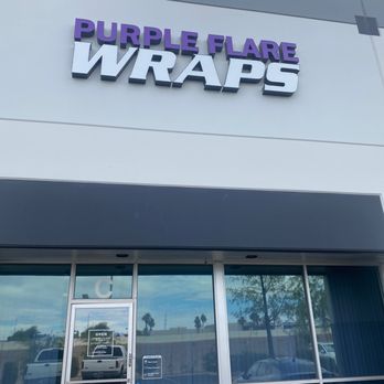 Purple Flare Wraps - Getting my tint done on the ride. - Vehicle Wraps Near Me - Henderson, Nevada Purple Flare Wraps - Getting my tint done on the ride. - Vehicle Wraps Near Me - Henderson, Nevada