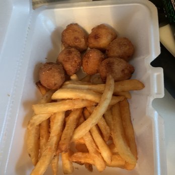 Texas Bar-B-Q Joint - Fries and hush puppies - Barbeque Near Me - Spencerport, New York Texas Bar-B-Q Joint - Fries and hush puppies - Barbeque Near Me - Spencerport, New York