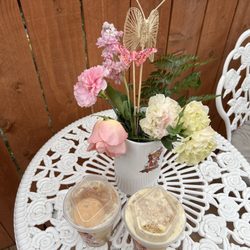 Cafe Niña - Mazapán and Lolita lattes (iced)