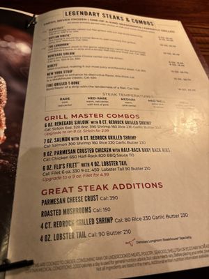 Menu photo 1 LongHorn Steakhouse Schererville, IN