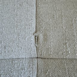 Cushion stitch coming off Cushion stitch coming off
