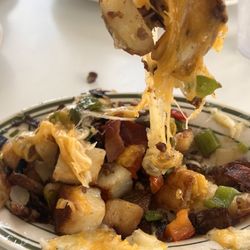 Louie's Cafe - Loaded Hashbrowns