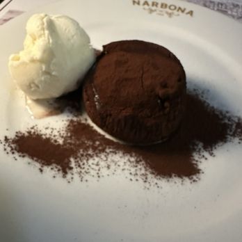 Narbona Boca Raton - Chocolate Lava Cake - Italian Near Me - Boca Raton, Florida Narbona Boca Raton - Chocolate Lava Cake - Italian Near Me - Boca Raton, Florida