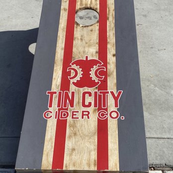 Tin City Cider - Cornhole - Cideries Near Me - Paso Robles, California Tin City Cider - Cornhole - Cideries Near Me - Paso Robles, California