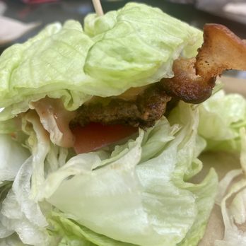 Burger Bench - Lettuce wrap Smokehouse slider - American Near Me - Escondido, California