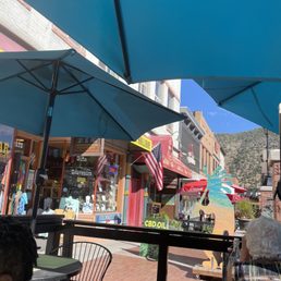 Exterior outside entrance of Daily Bread - Outdoor seating - Glenwood Springs, Colorado Exterior outside entrance of Daily Bread - Outdoor seating - Glenwood Springs, Colorado