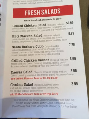 Menu photo 2 Habit Burger & Grill Solana Beach, CA
