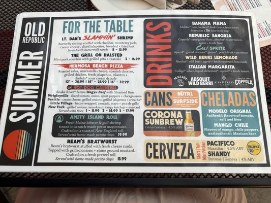 Menu photo 7 Old Republic Kitchen + Bar Elgin, IL