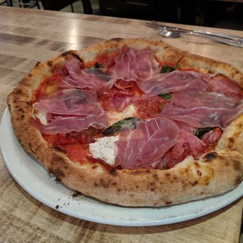Famoso Neapolitan Pizza - 12" BYO with red sauce, capicola, soppressata, prosciutto, ricotta, and caramelized onions - Pizza Near Me - Jasper, Alberta Famoso Neapolitan Pizza - 12" BYO with red sauce, capicola, soppressata, prosciutto, ricotta, and caramelized onions - Pizza Near Me - Jasper, Alberta