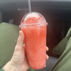 The Bean Barn - Redbull raspberry twist blended
