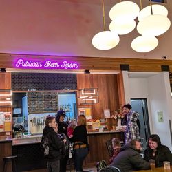 Publican Beer Room - More upscale than I expected at a cart pod
