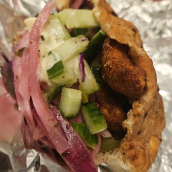 Dalias falafel - Crispy chicken pita - Middle Eastern Near Me - Bethesda, Maryland Dalias falafel - Crispy chicken pita - Middle Eastern Near Me - Bethesda, Maryland