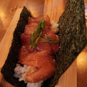 Yonsei Handrolls - Ahi Tuna - Japanese Near Me - Oakland, California Yonsei Handrolls - Ahi Tuna - Japanese Near Me - Oakland, California